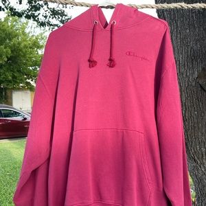 Champion Maroon Hoodie